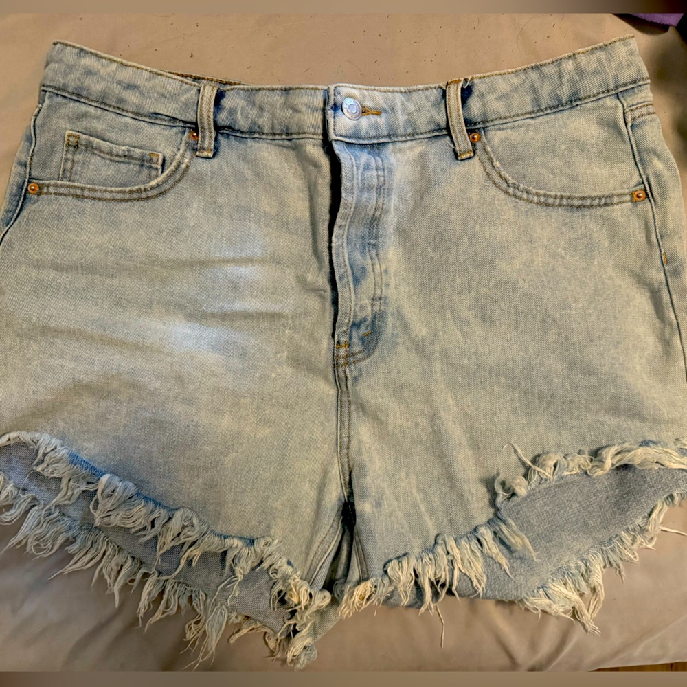 Denim, Wild Fabe, size 16, highest rise shorts